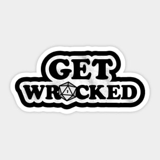 Get Wrecked! Sticker